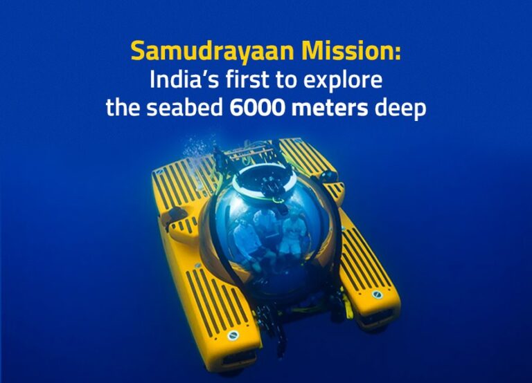 Samudrayaan Mission Indias First To Explore The Seabed Meters