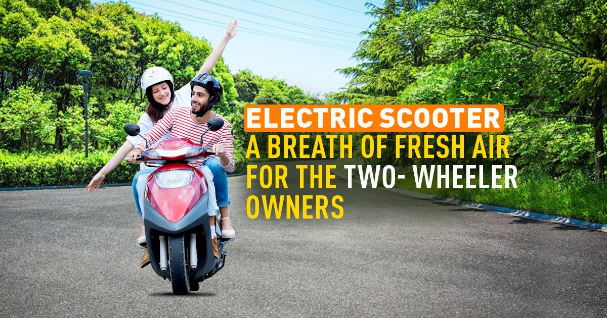 Electric Scooter – A breath of fresh air for the two-wheeler owners