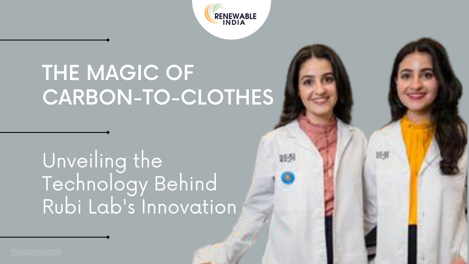 Rubi Lab: Creating Clothes from Thin Air to Revolutionise Fashion