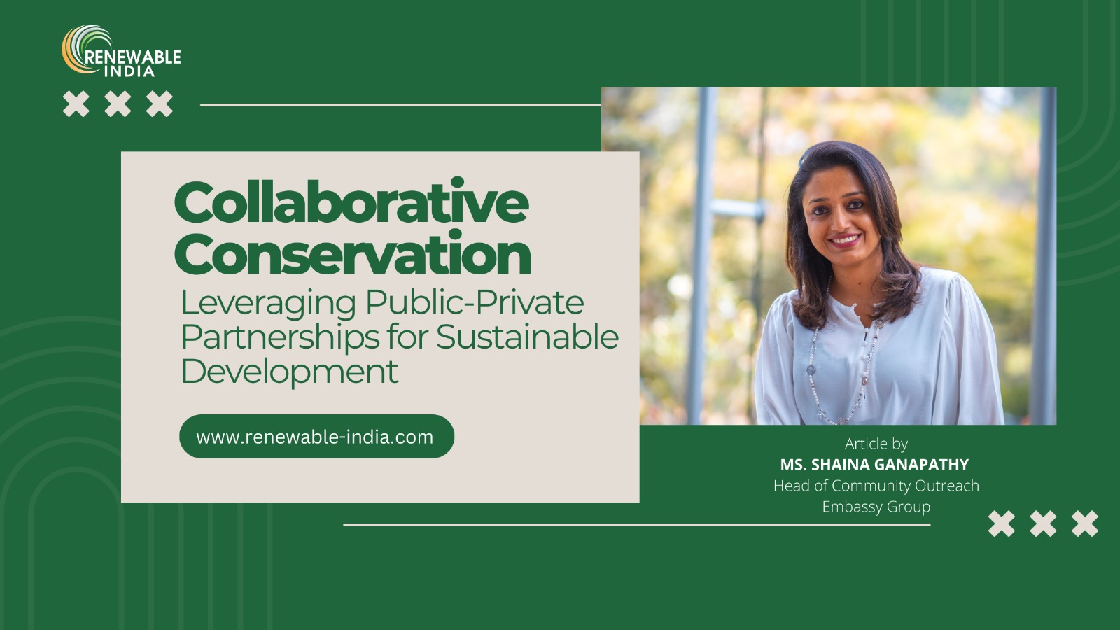 Public-Private Partnerships for Environmental Conservation: Fostering Collaboration for Sustainable Development