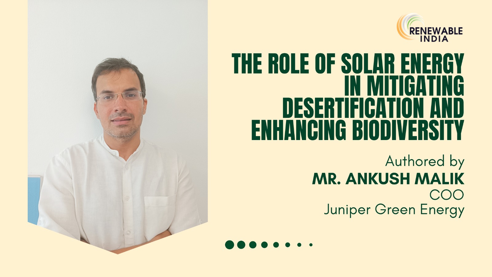 The Impact of Solar Energy on Biodiversity in Desertified Ecosystems