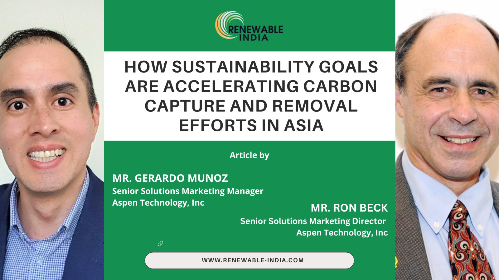 Sustainability Goals Driving Carbon Capture and Carbon Removal in Asia